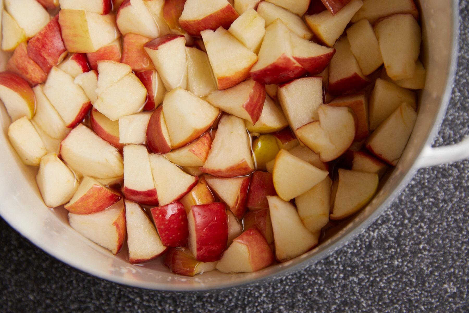 砂糖とからめる