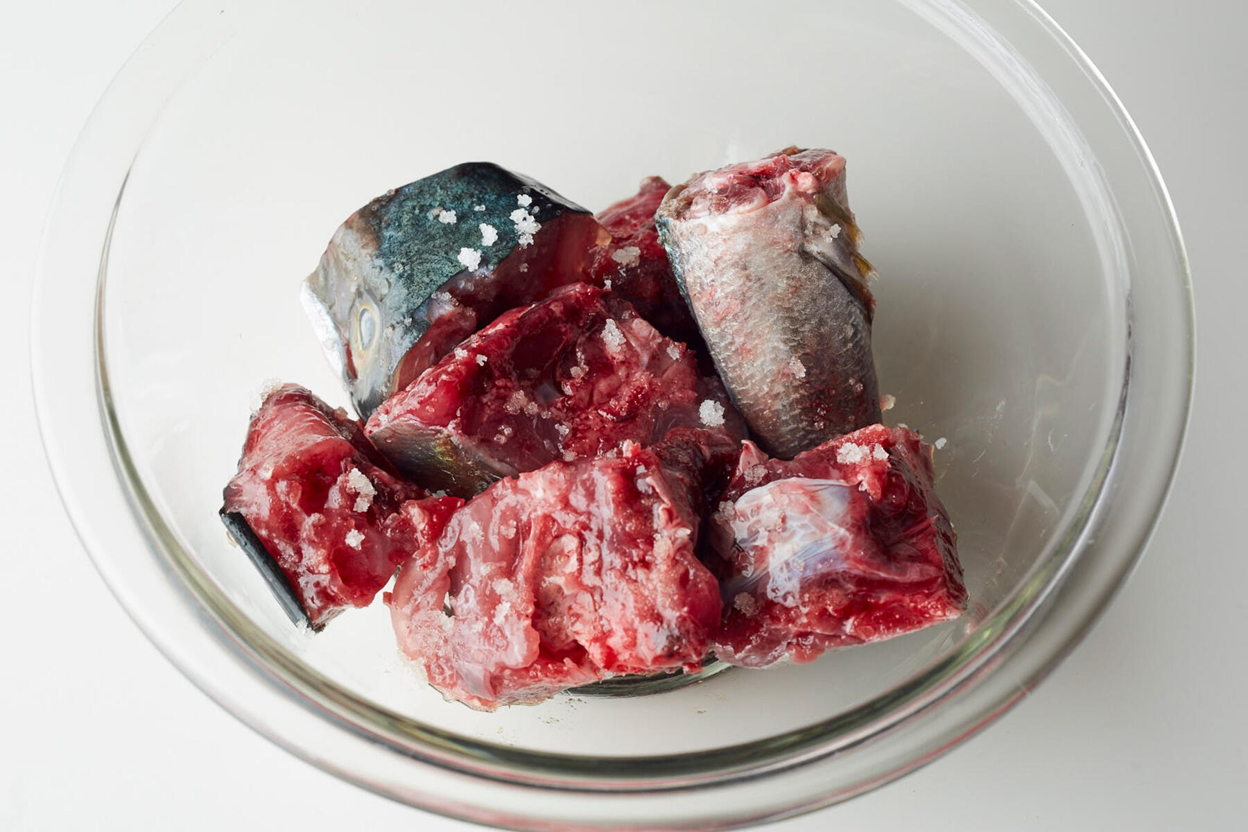 ぶりの下ごしらえ