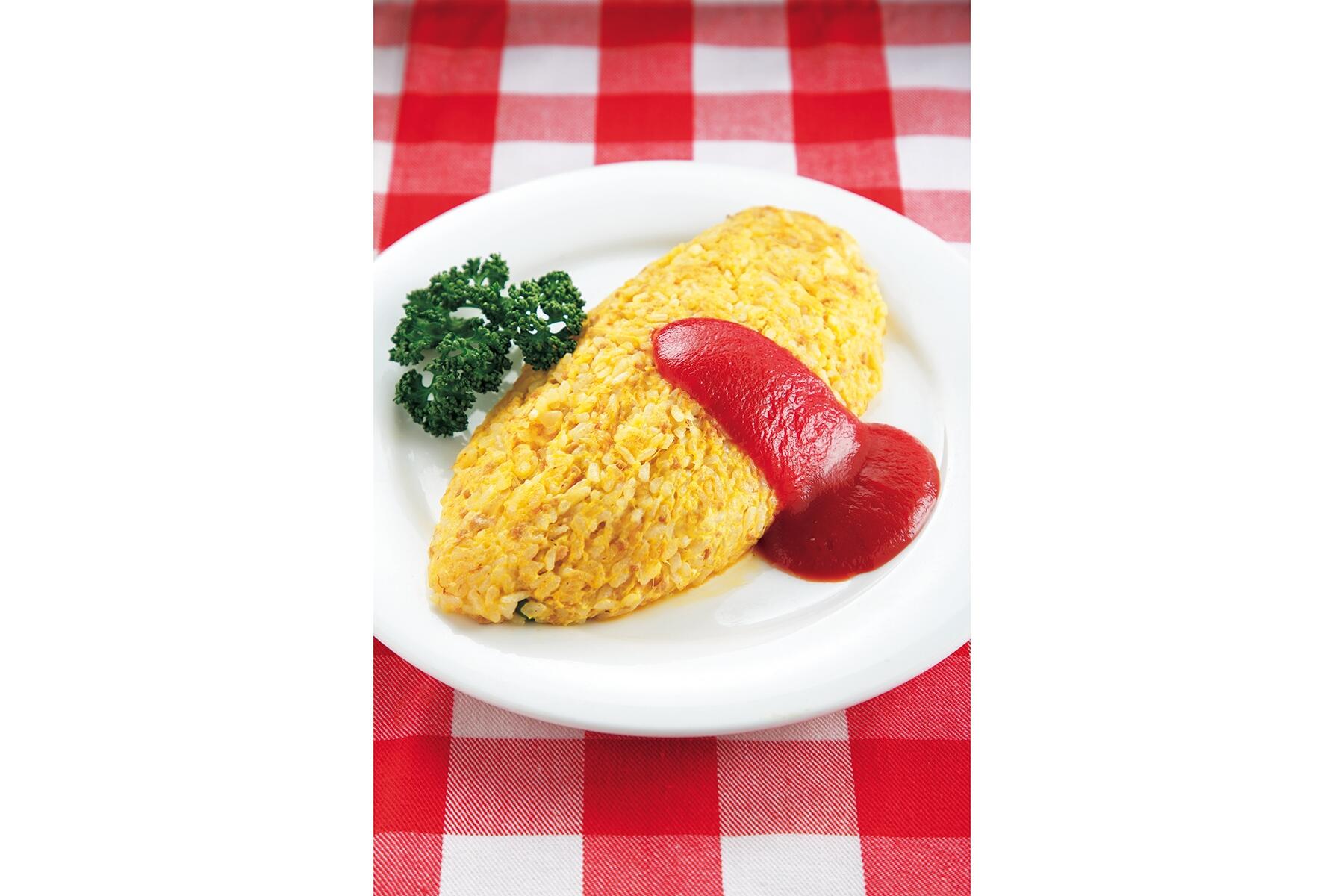 銀座の老舗洋食店「煉瓦亭」の元祖“オムライス”