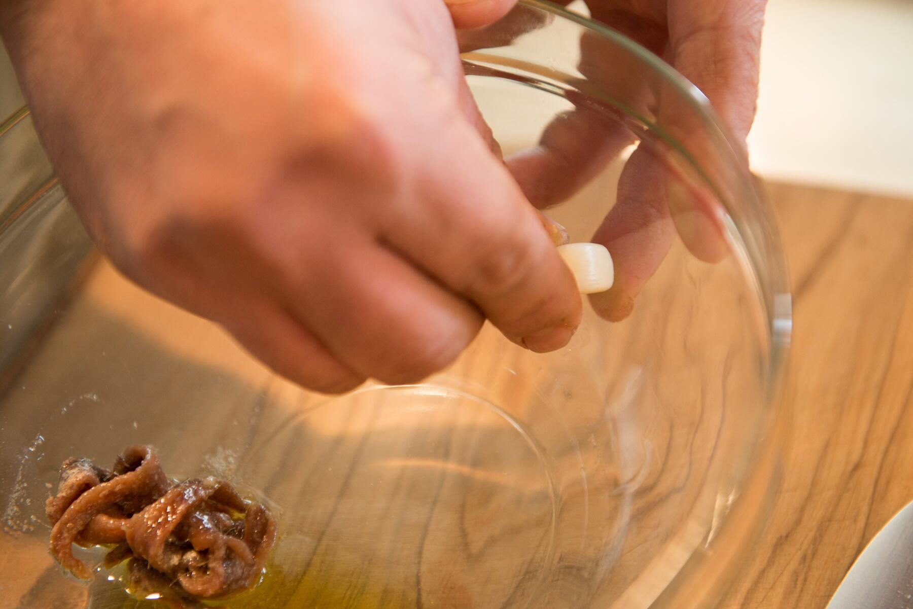 ドレッシングをつくる