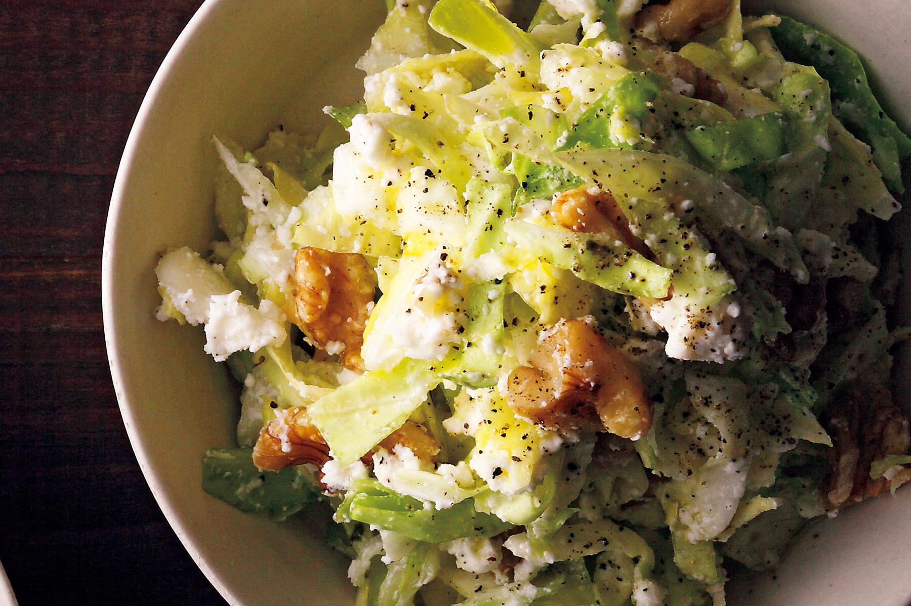 シンプルサラダ“キャベツのフェタチーズ和え”