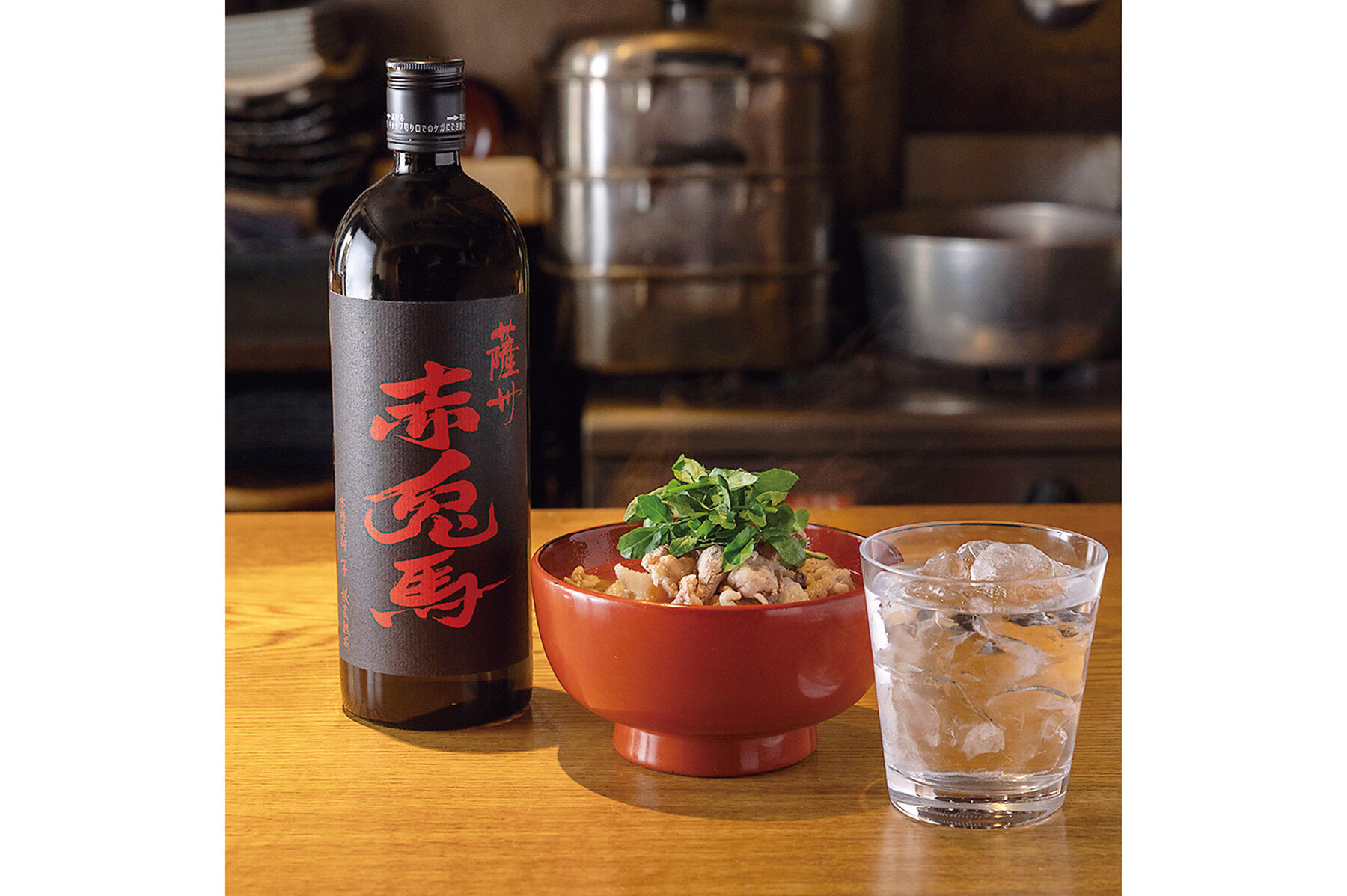 イベリコ豚とクレソンの梅しゃぶ