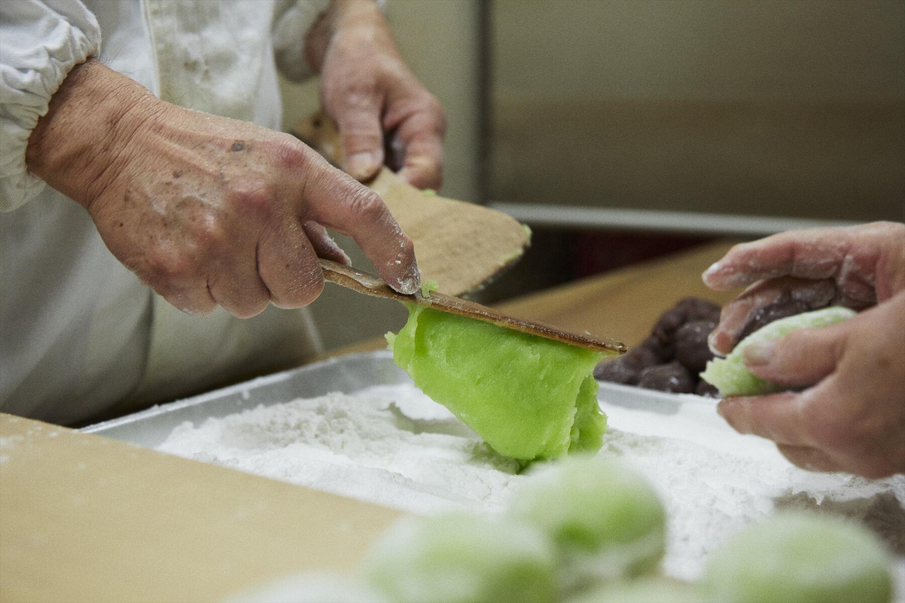 もち生地づくり