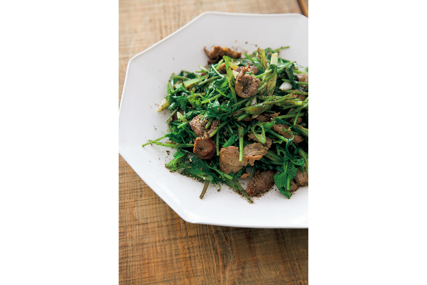 羊とパクチーの北京風スパイス炒め