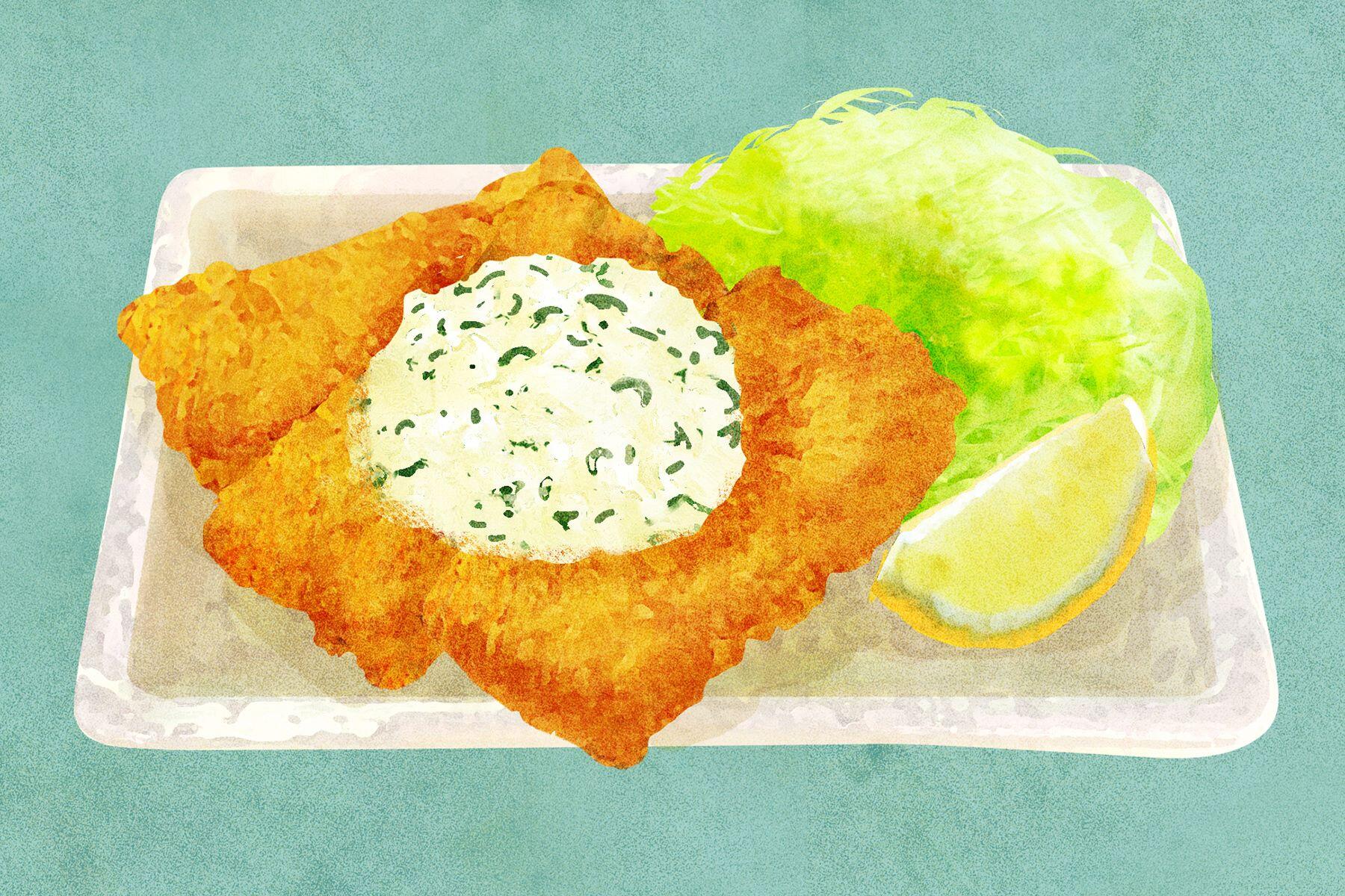 シマガツオのフライ