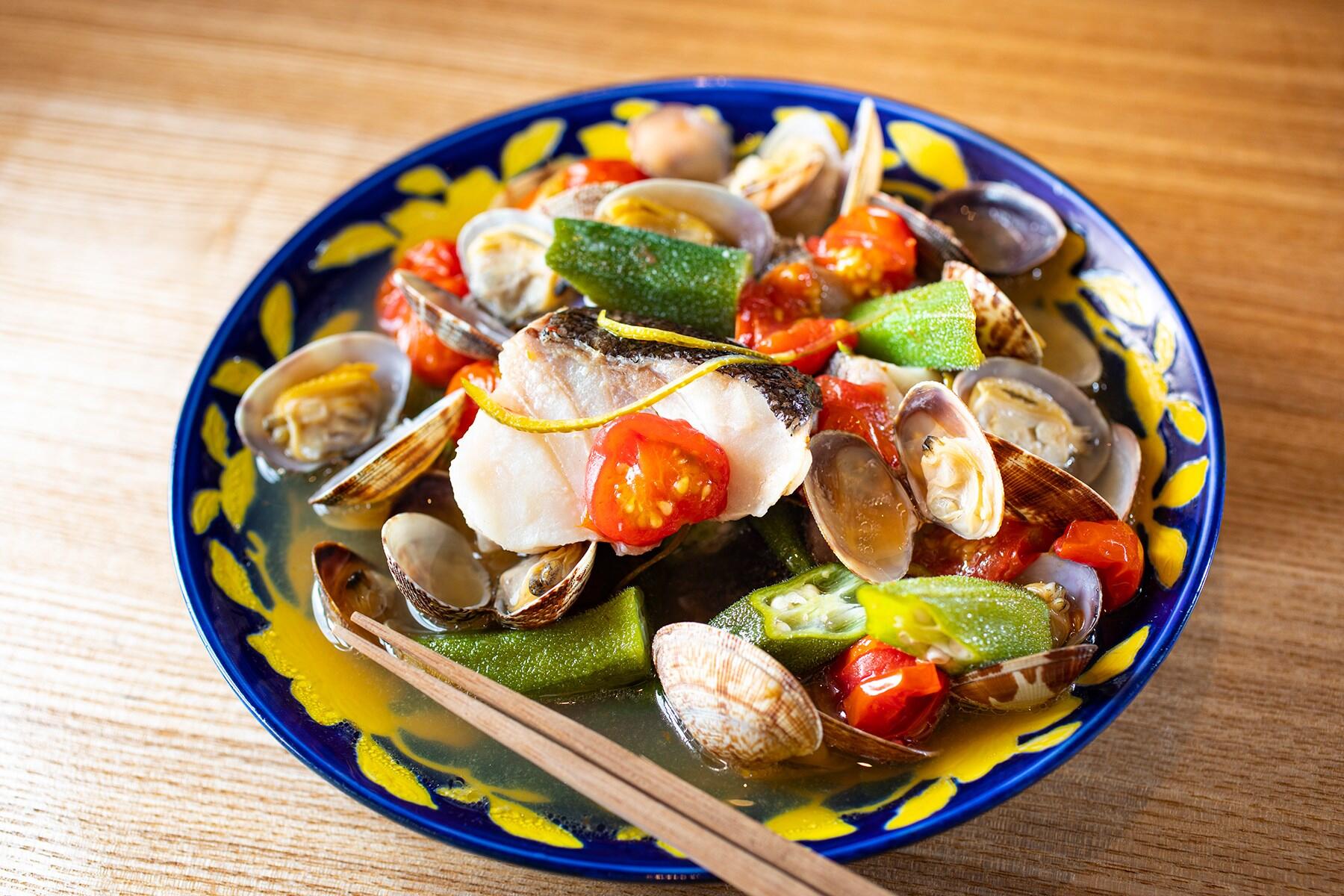 たらの和風アクアパッツア