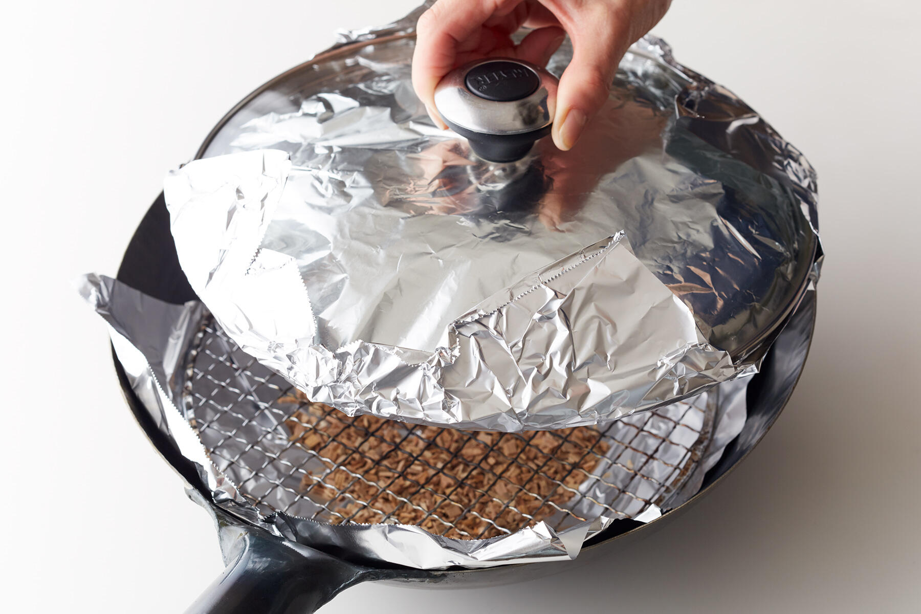 燻製のセットをつくる