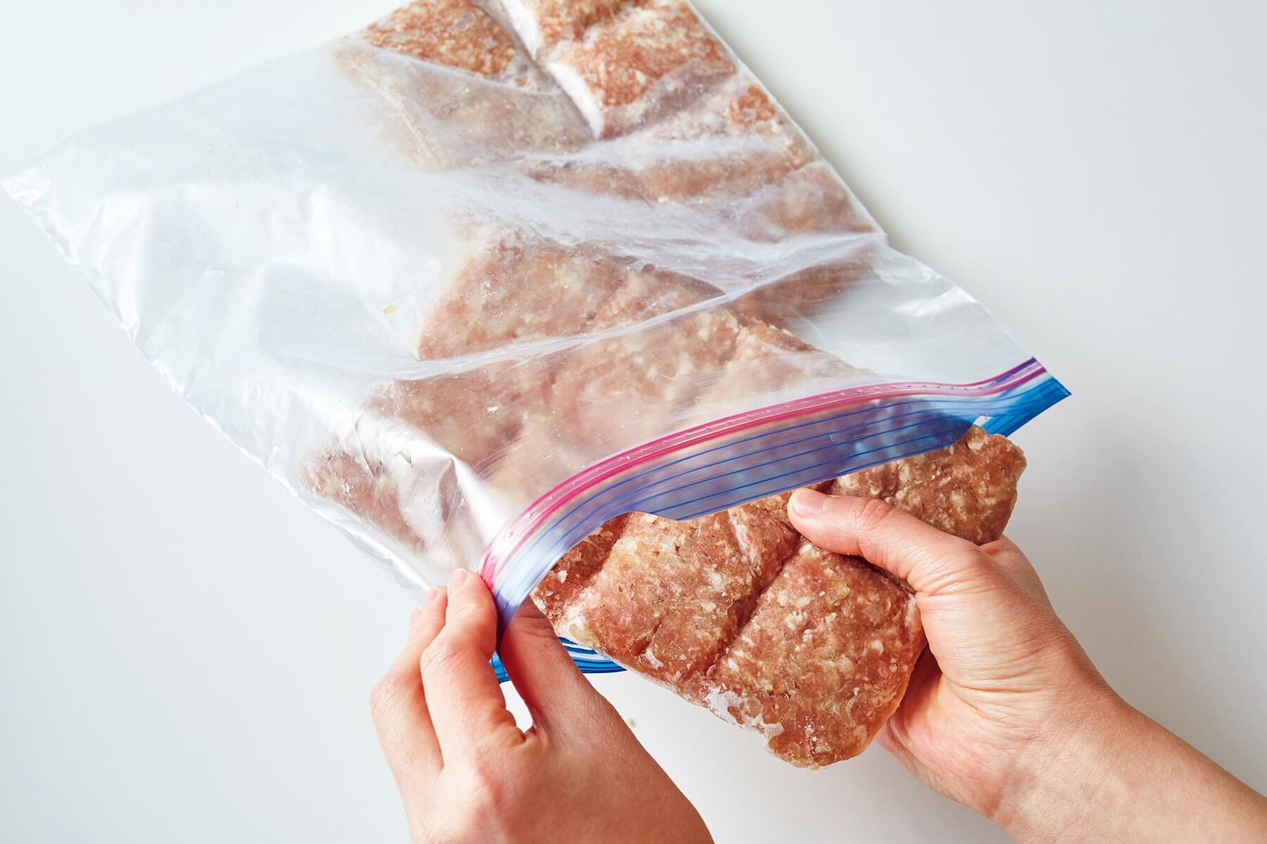 豚バーグの素をつくる