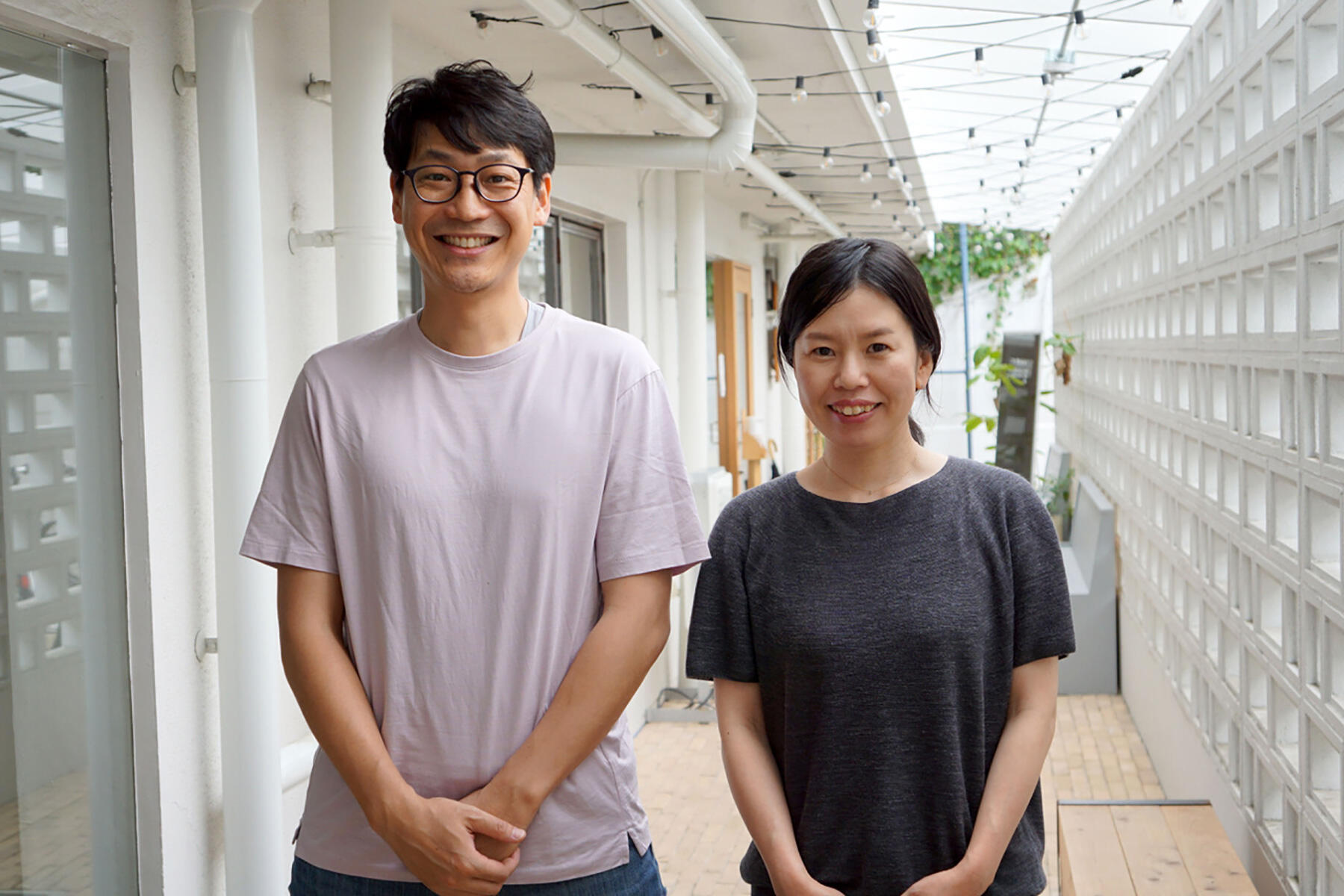 穴澤秀佑さん、久下由理さん