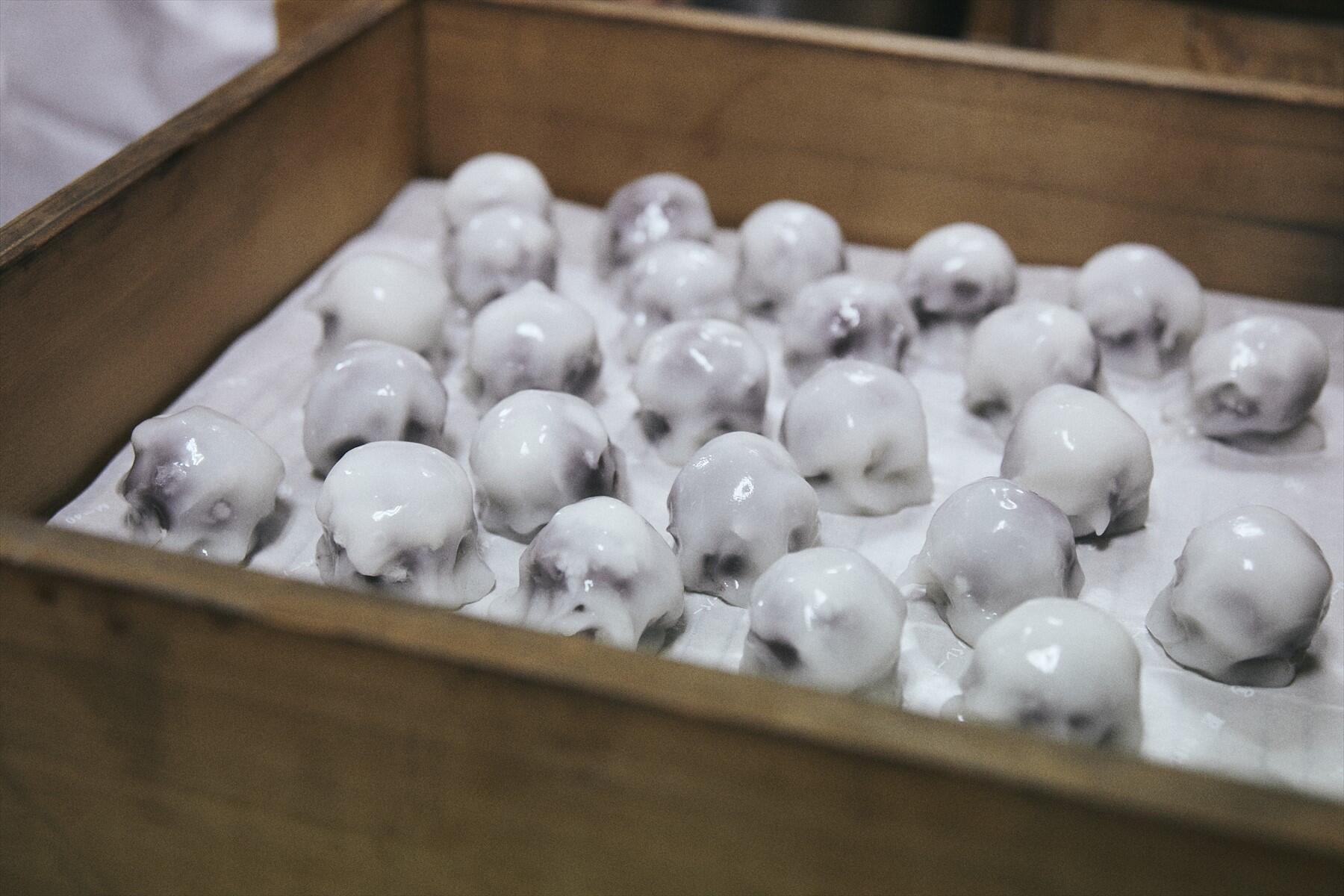 せいろに並べていく