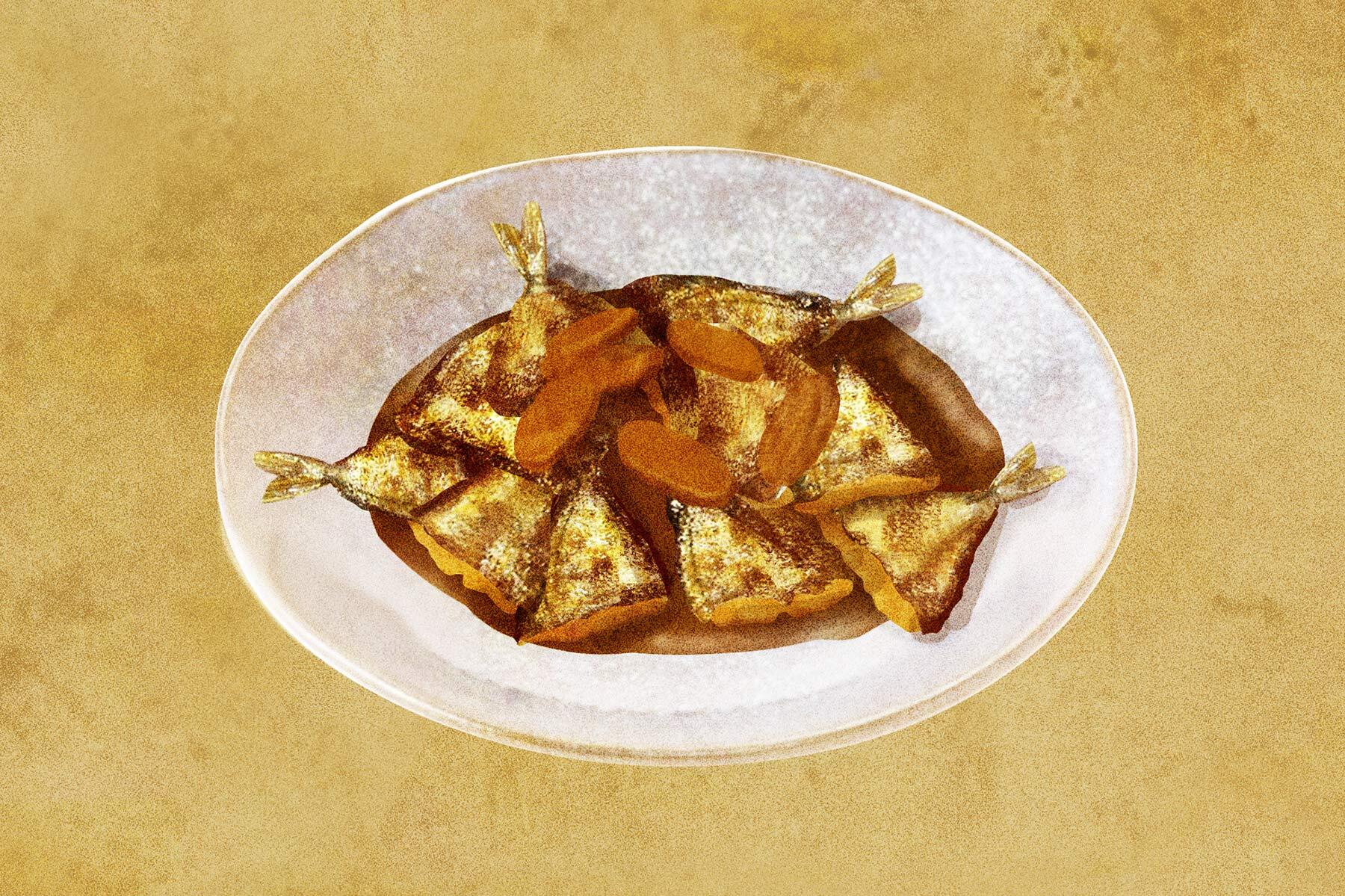 ヒイラギの煮つけ