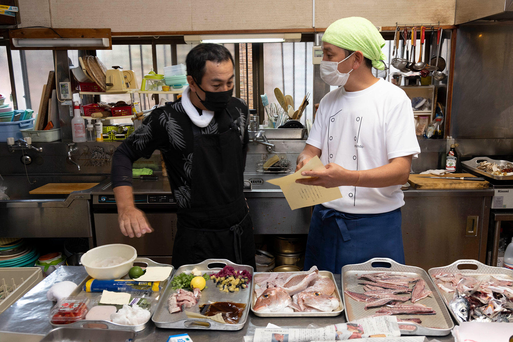 有馬シェフと宮木シェフ