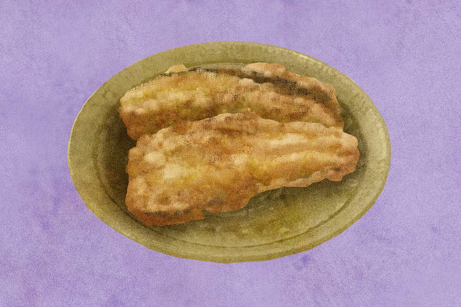 イラコアナゴの天ぷら