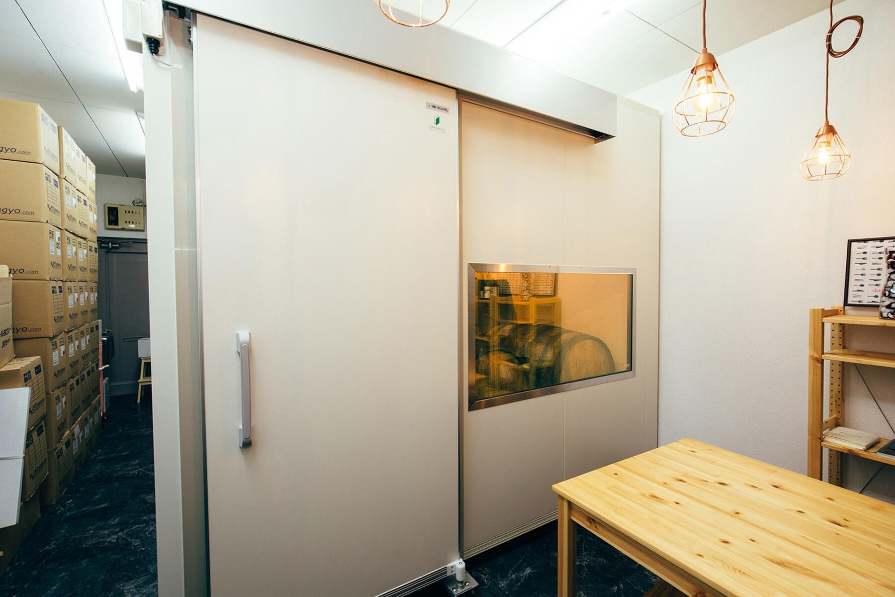 「SakeBaseラボ」内