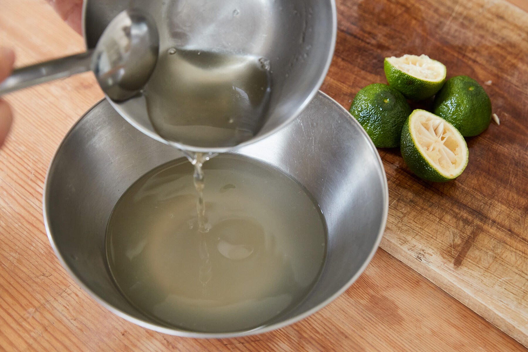 かぼすゼリーをつくる