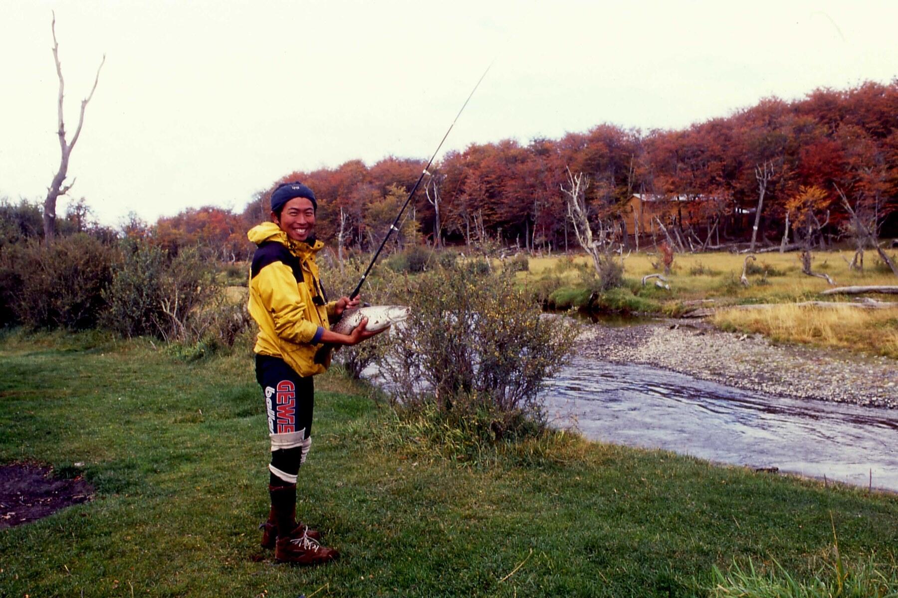 パタゴニアのブラウントラウト