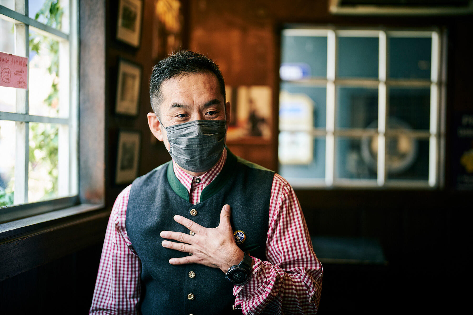 代表取締役社長の曽根崎武吉さん