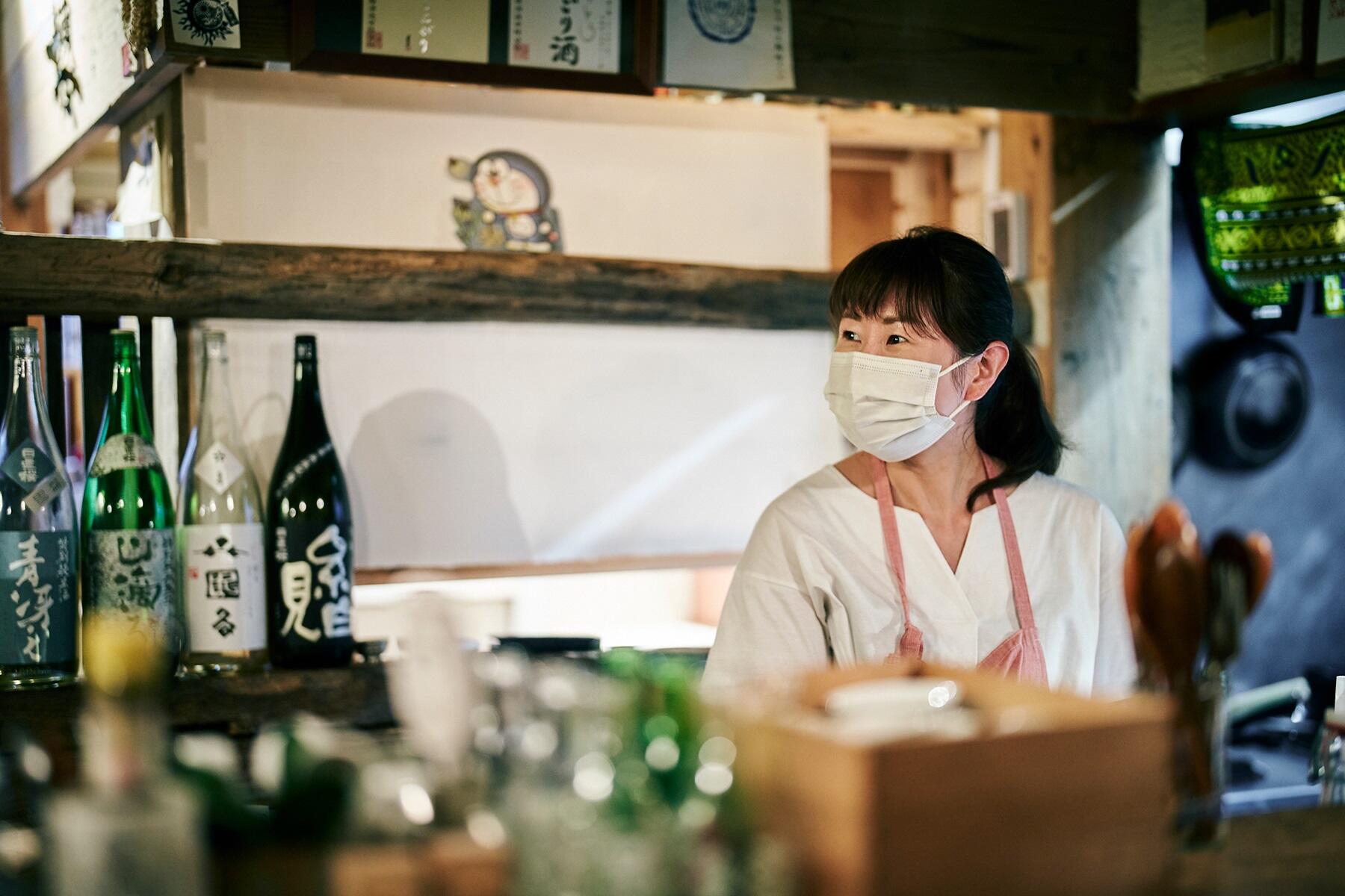 お燗番の門田美智留さん