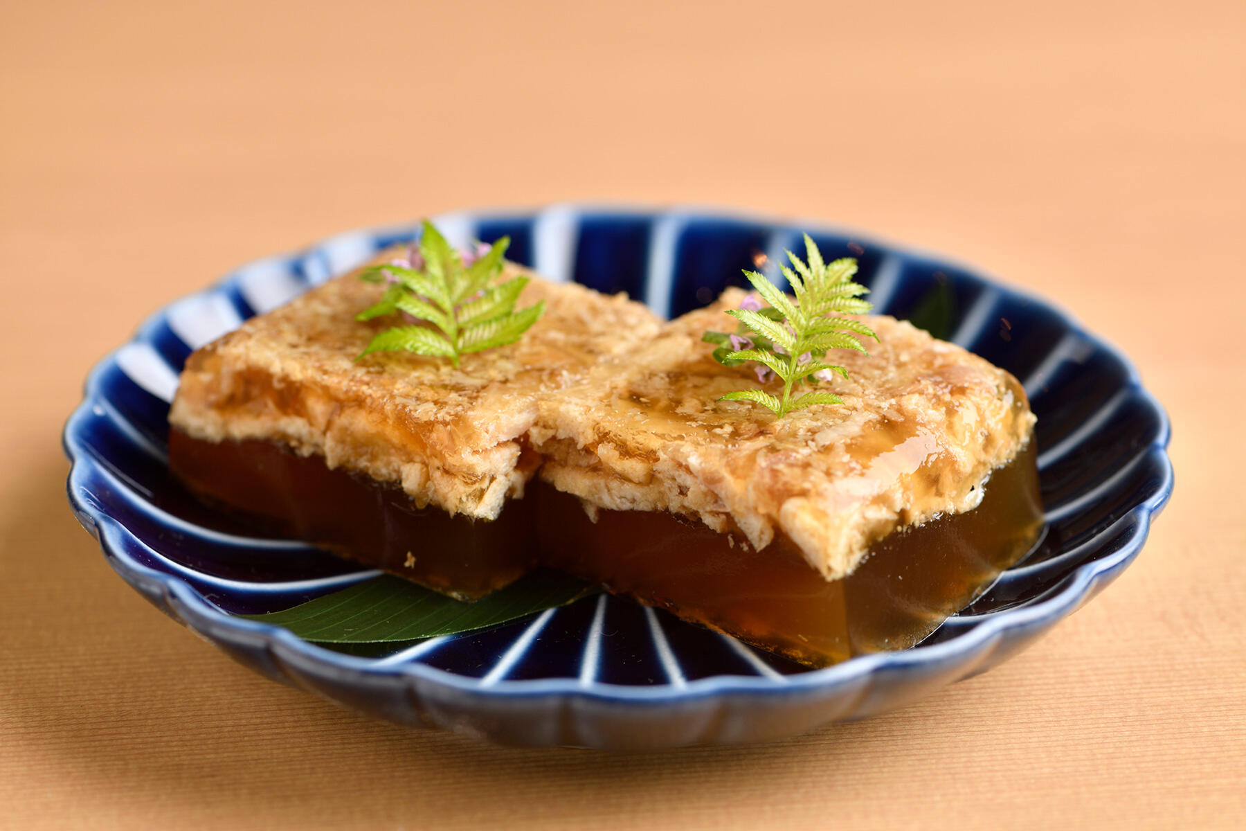 鴨皮の煮こごり