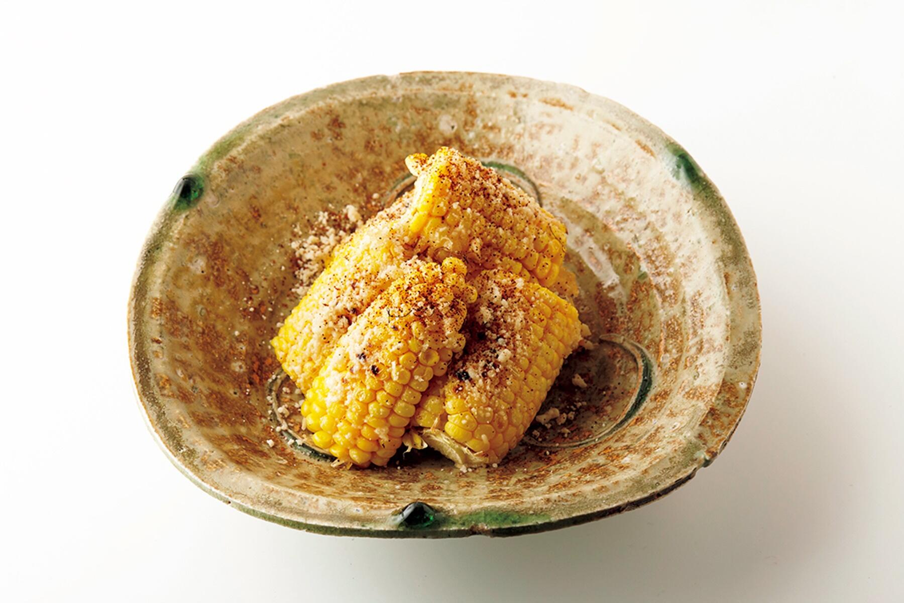 とうもろこしのチーズ焼き