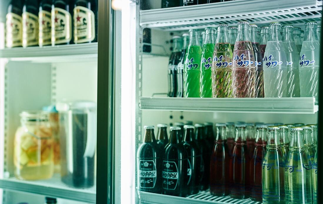 ドリンク用冷蔵庫