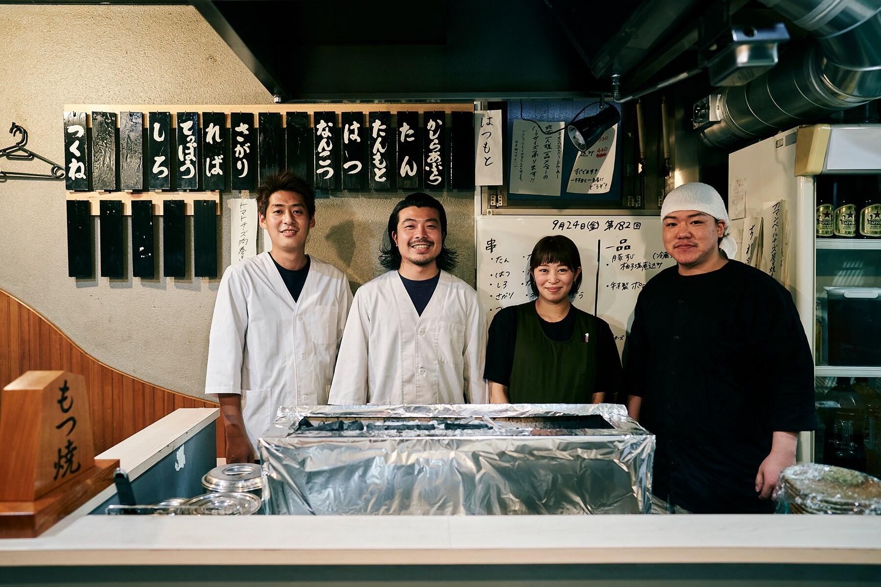 店主とスタッフ