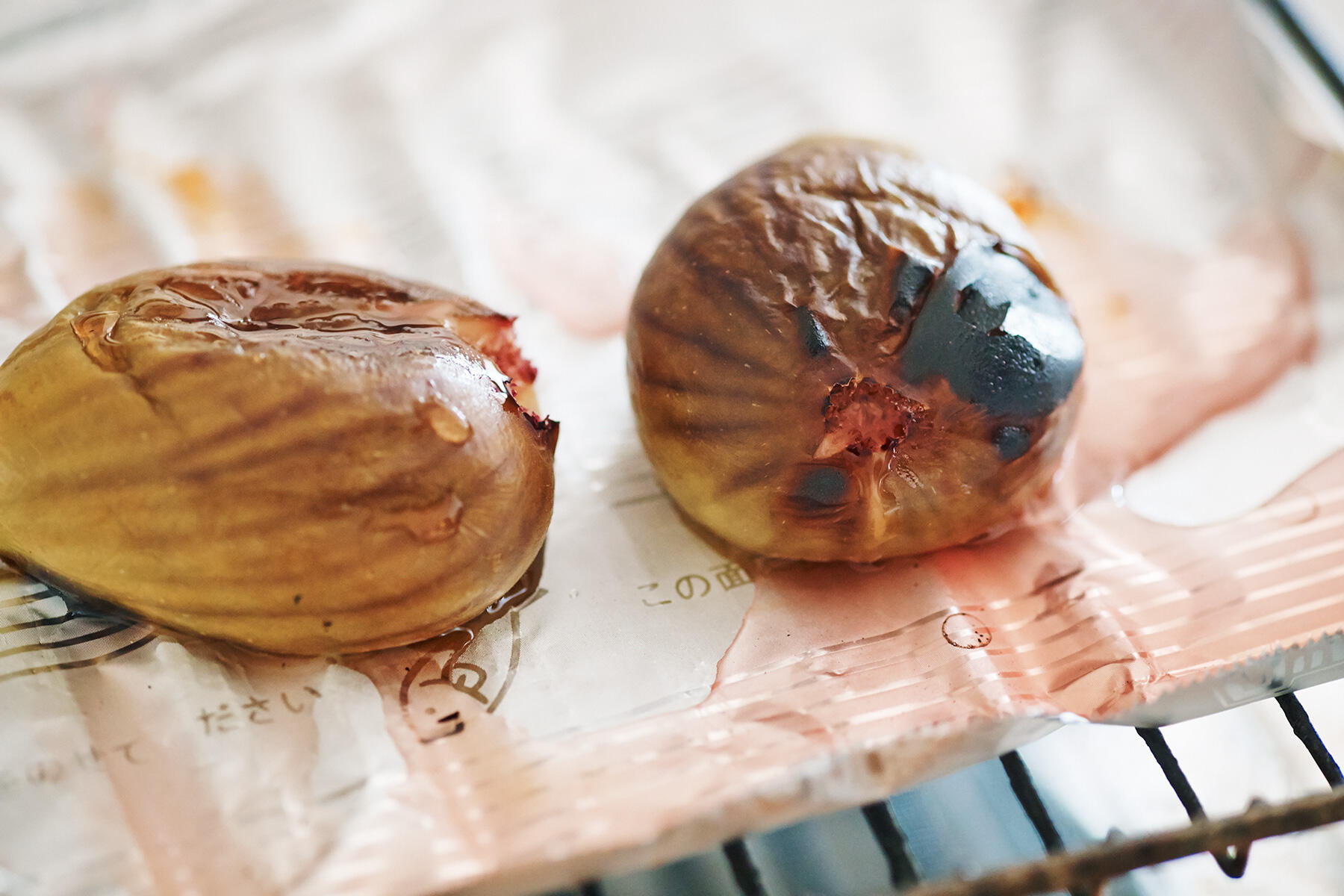 いちじくを焼く