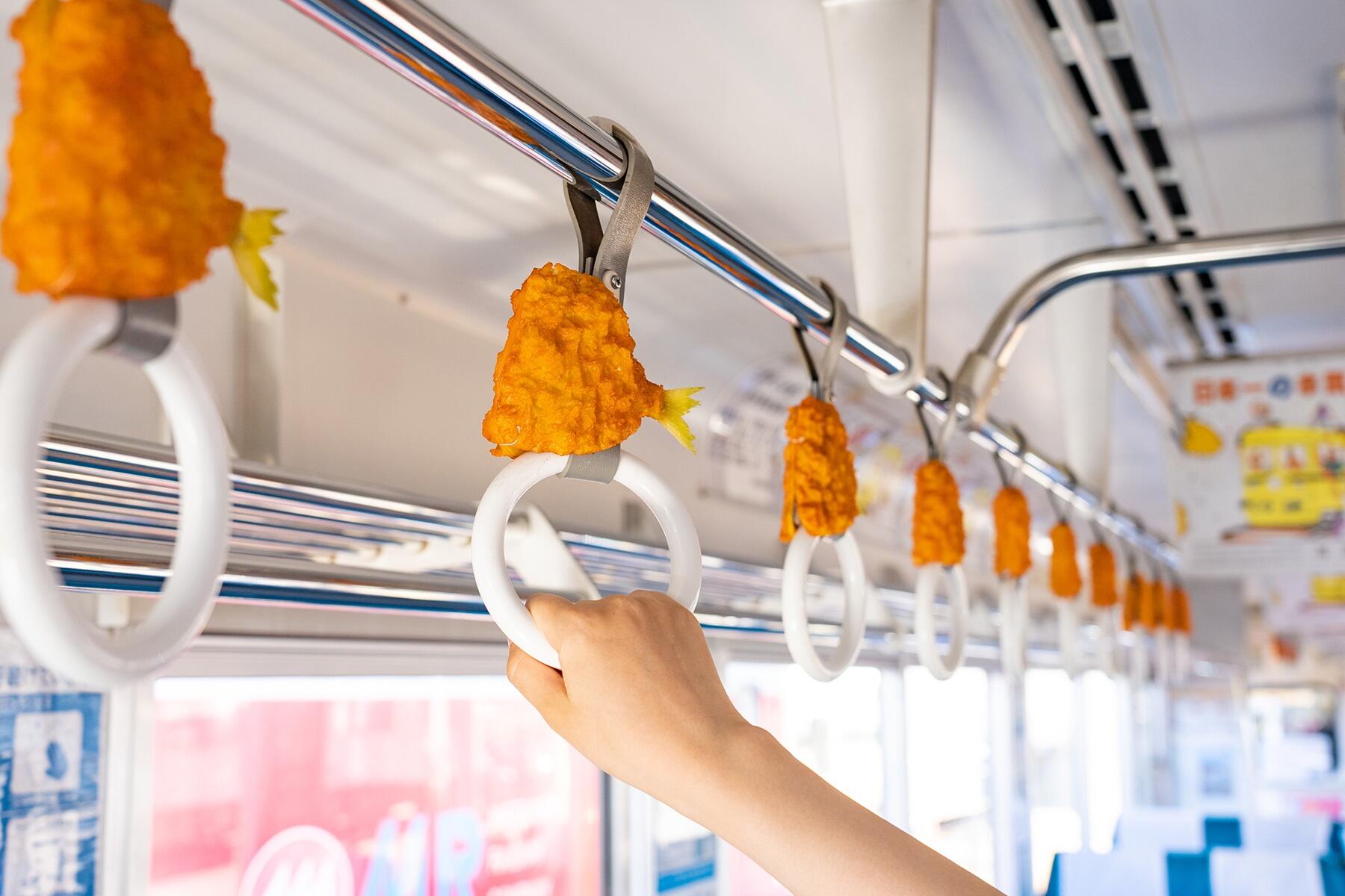 アジフライのつり革