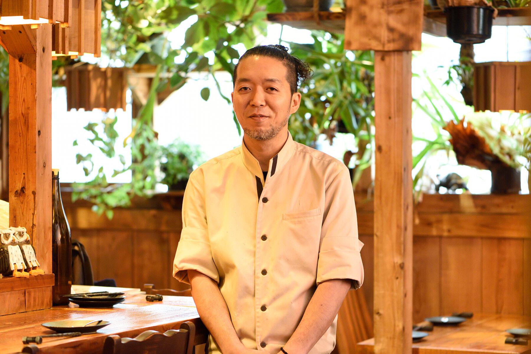 「遊猿」店主の大内誠也さん