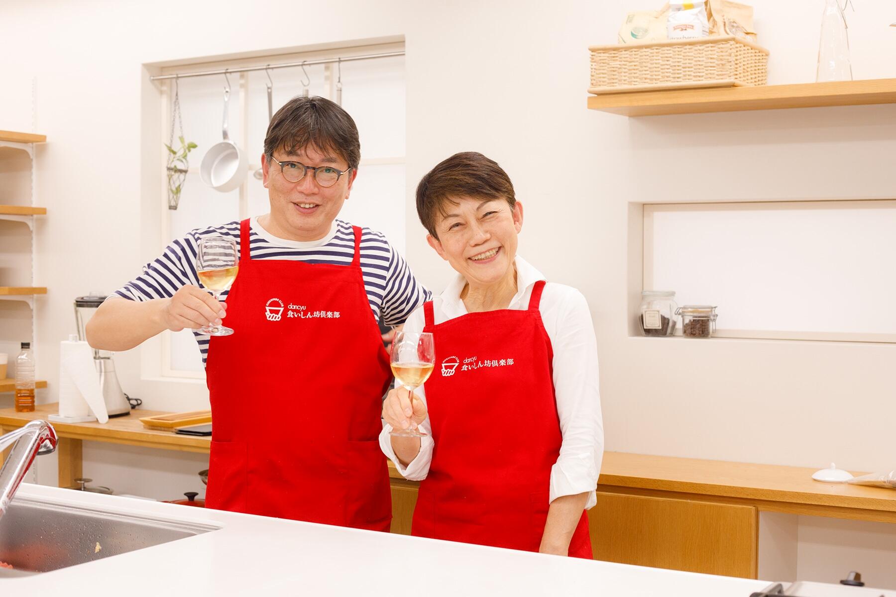 川津幸子さんと編集長・植野
