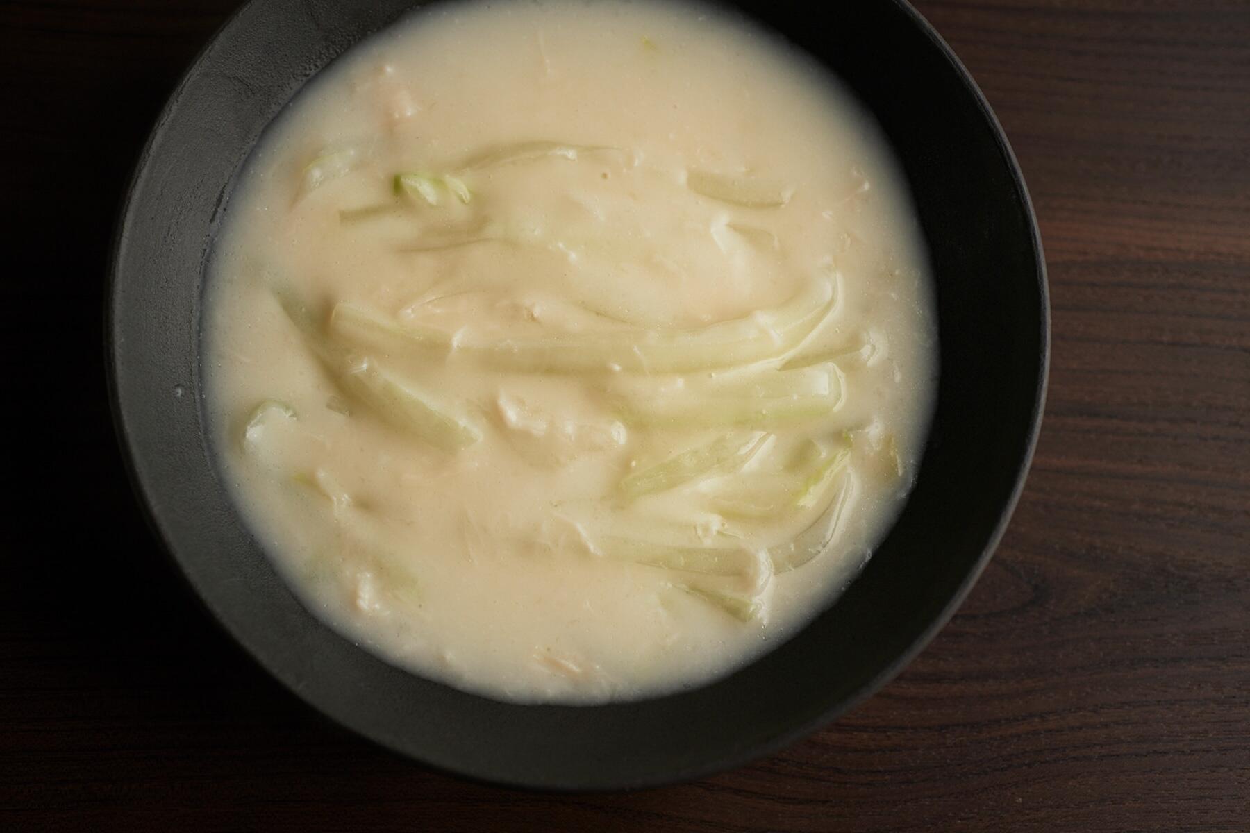 「O2」の“白菜のクリーム煮”