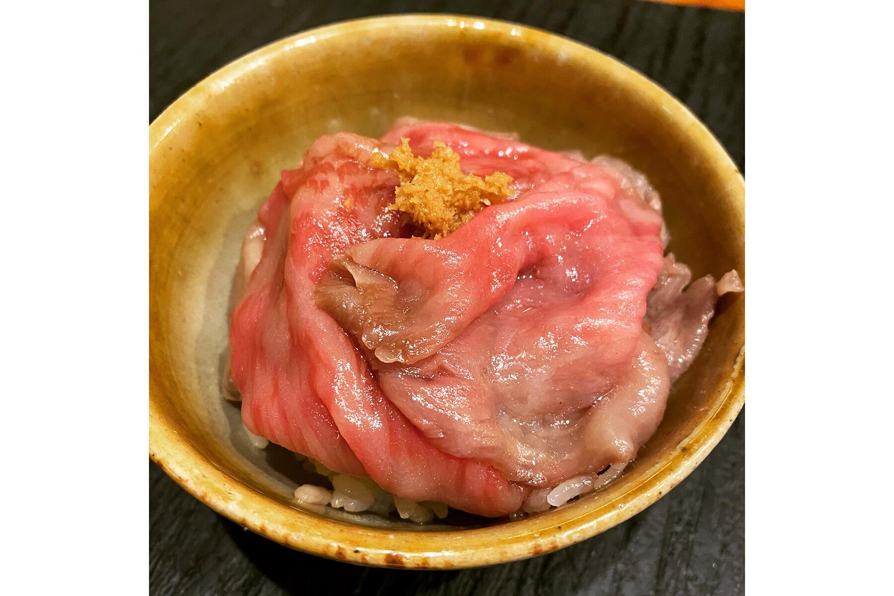 黒毛和牛のせいろ蒸しごはん