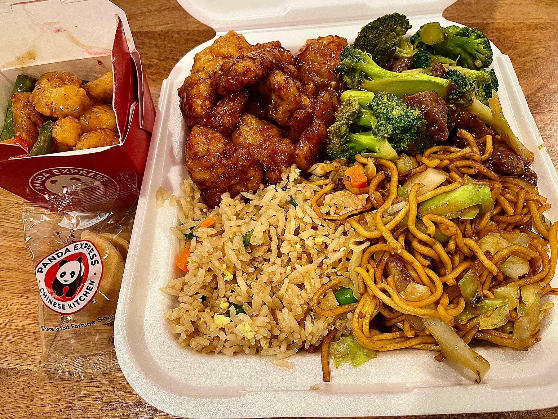 テイクアウトの料理