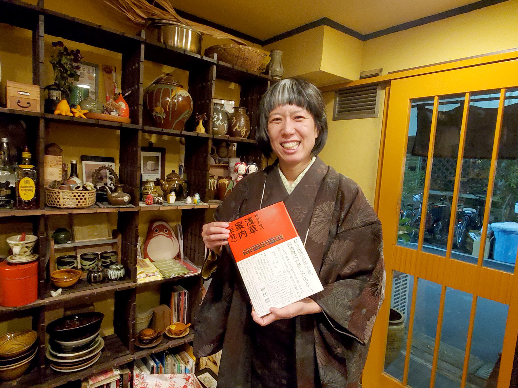 「食堂うんすけ」を営む嶋田智子さん