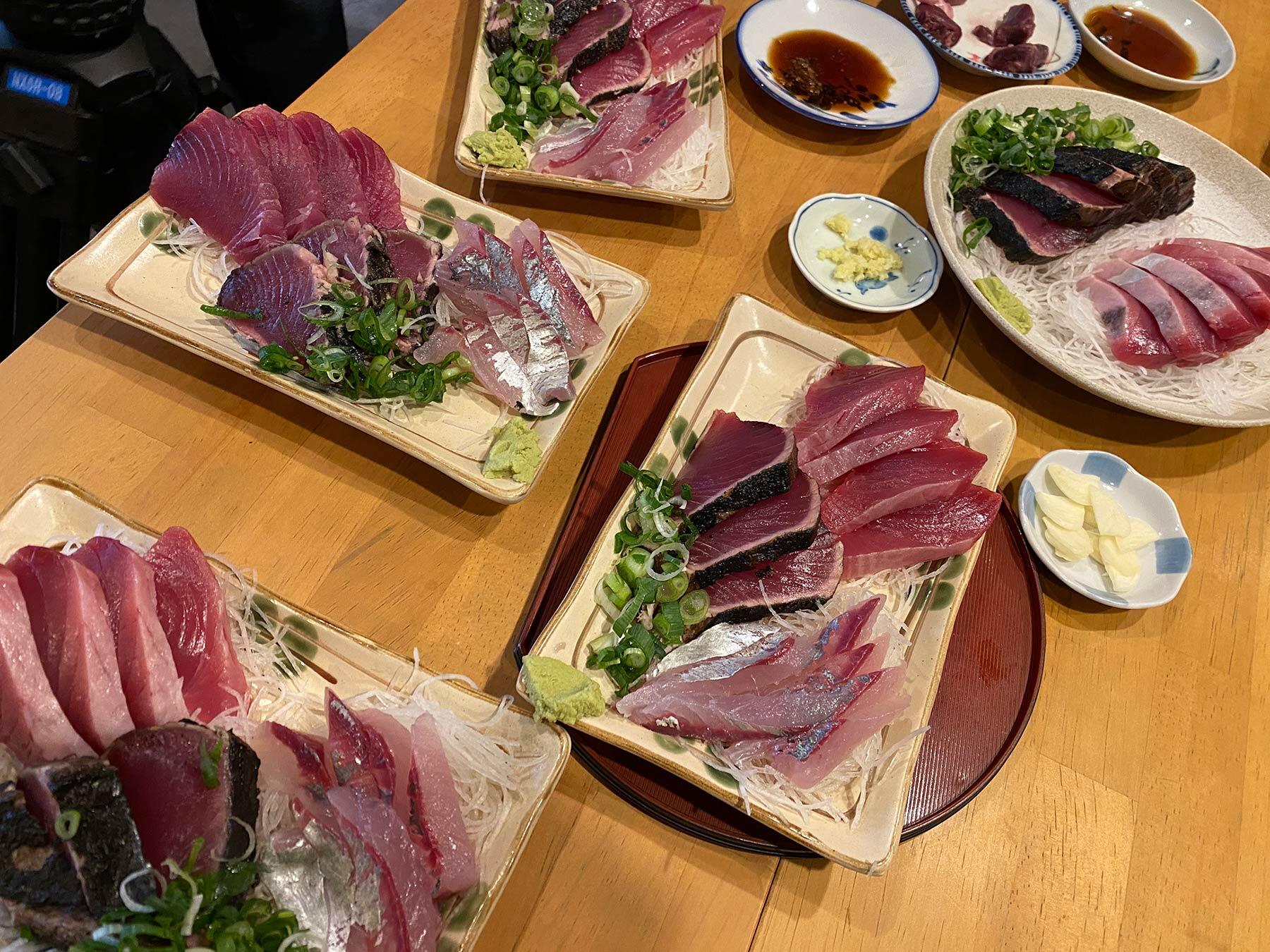 カツオのたたき