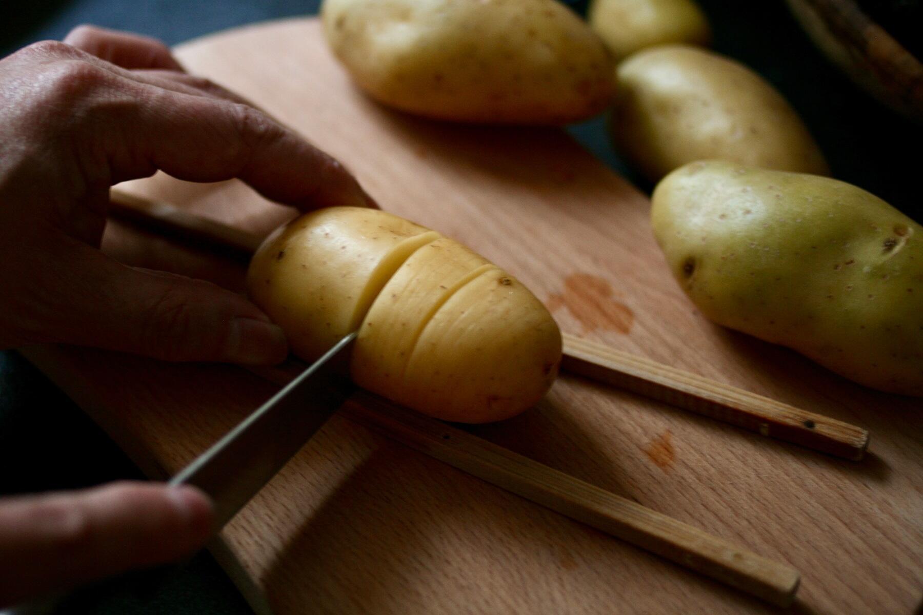 じゃがいもの下準備