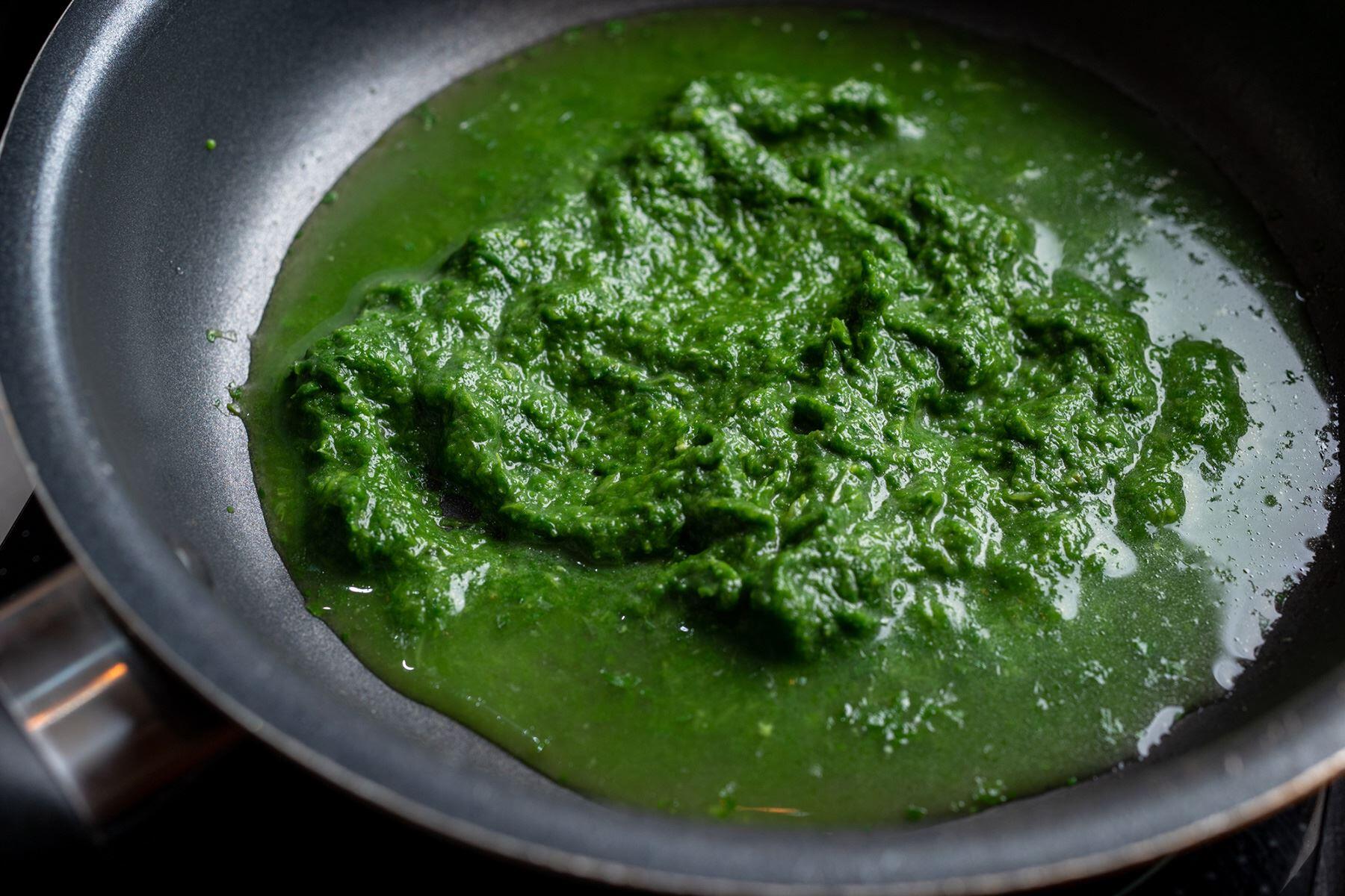 牡蠣に火を通す