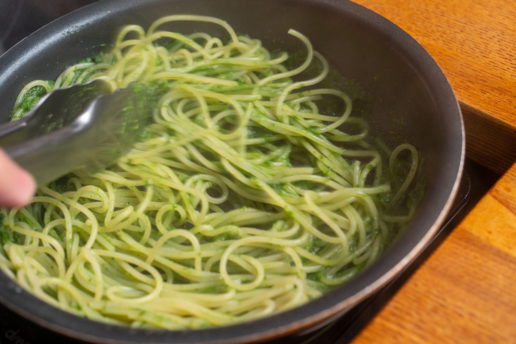 和えて調味する