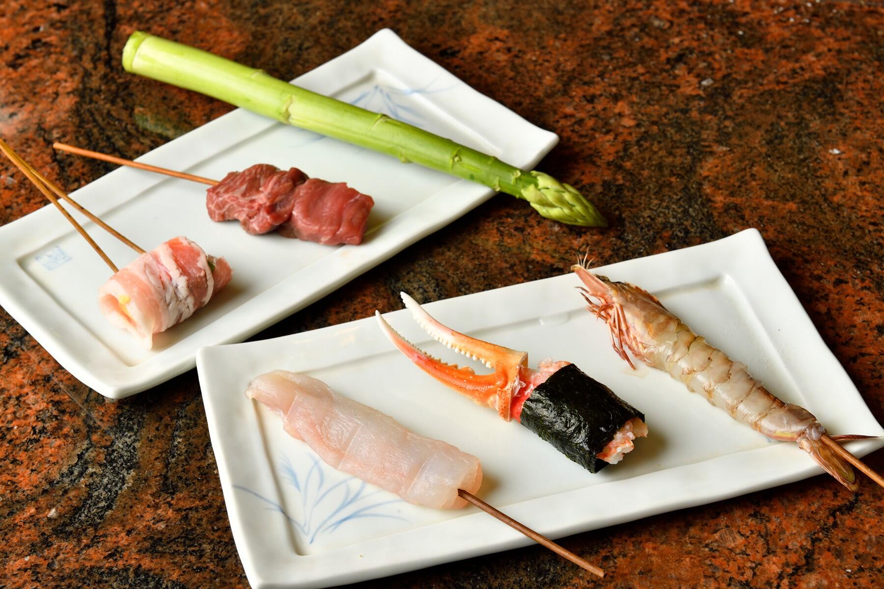 揚げる前の材料