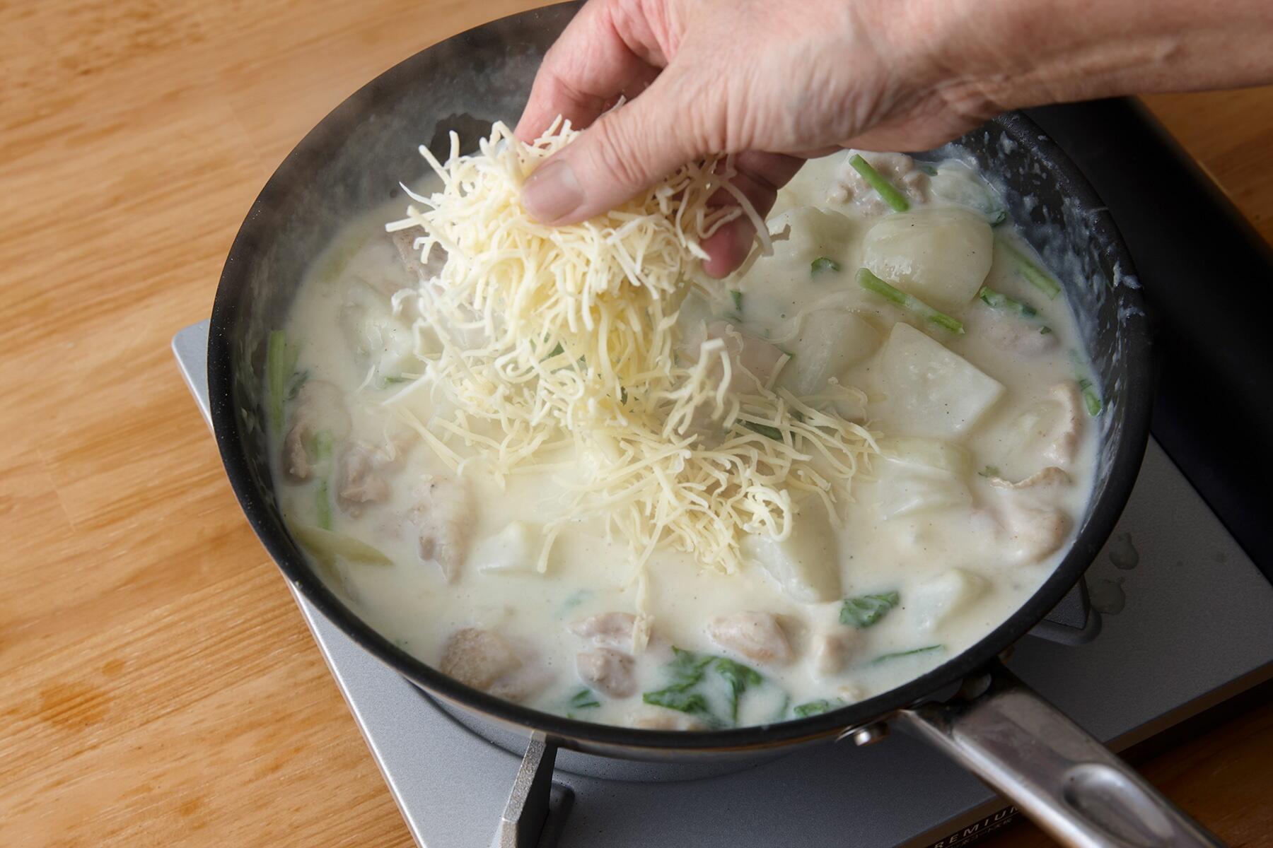 オーブンで焼く