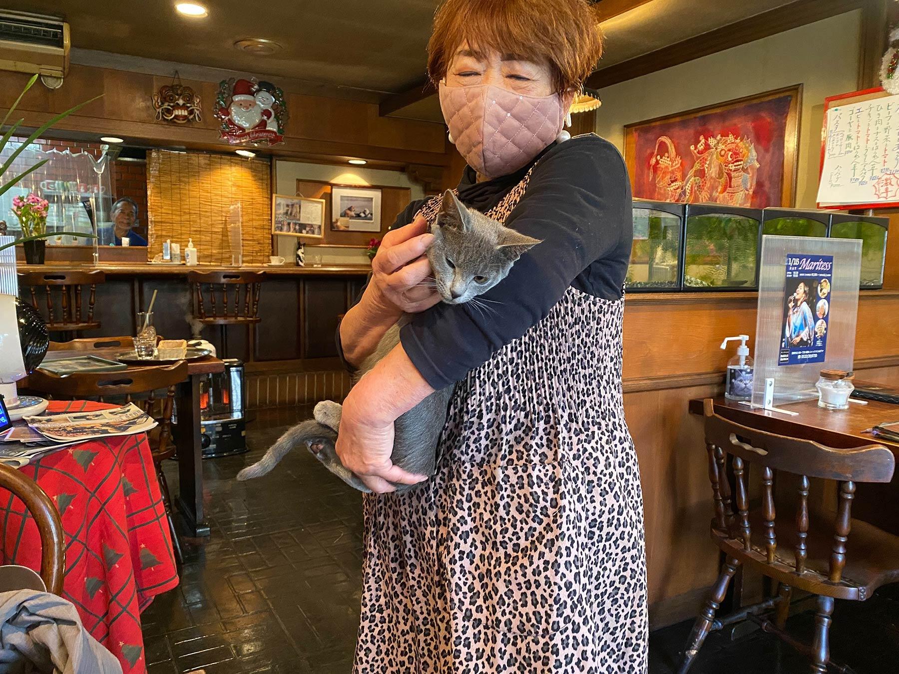 店長「クーちゃん」と女将さん