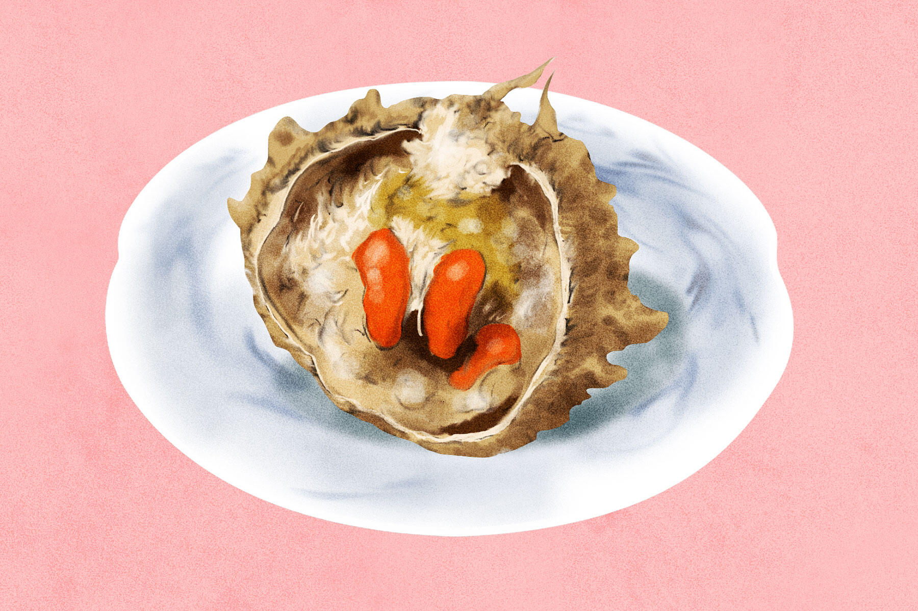 トゲクリガニのゆでガニ