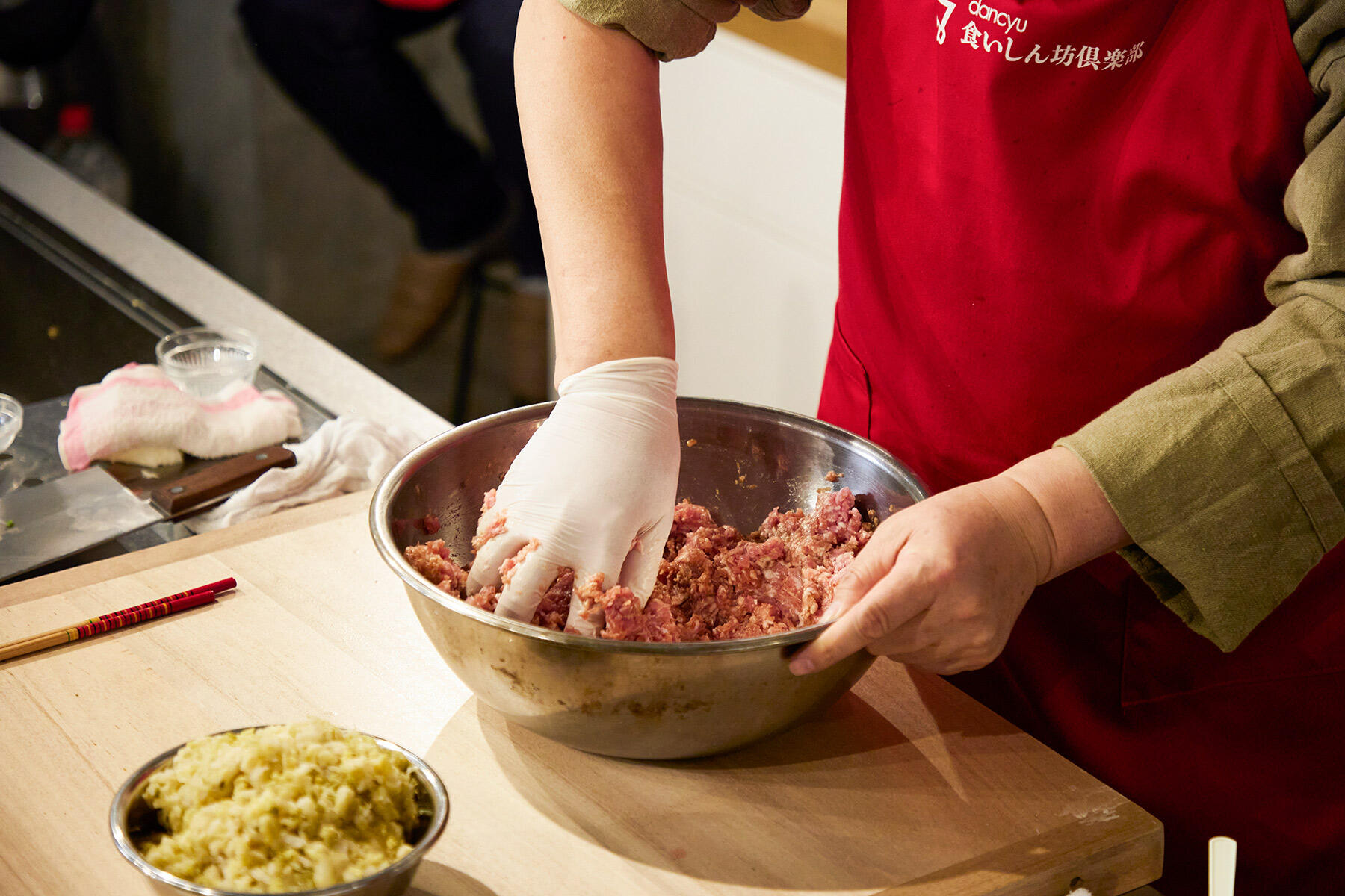 肉ダネをつくる