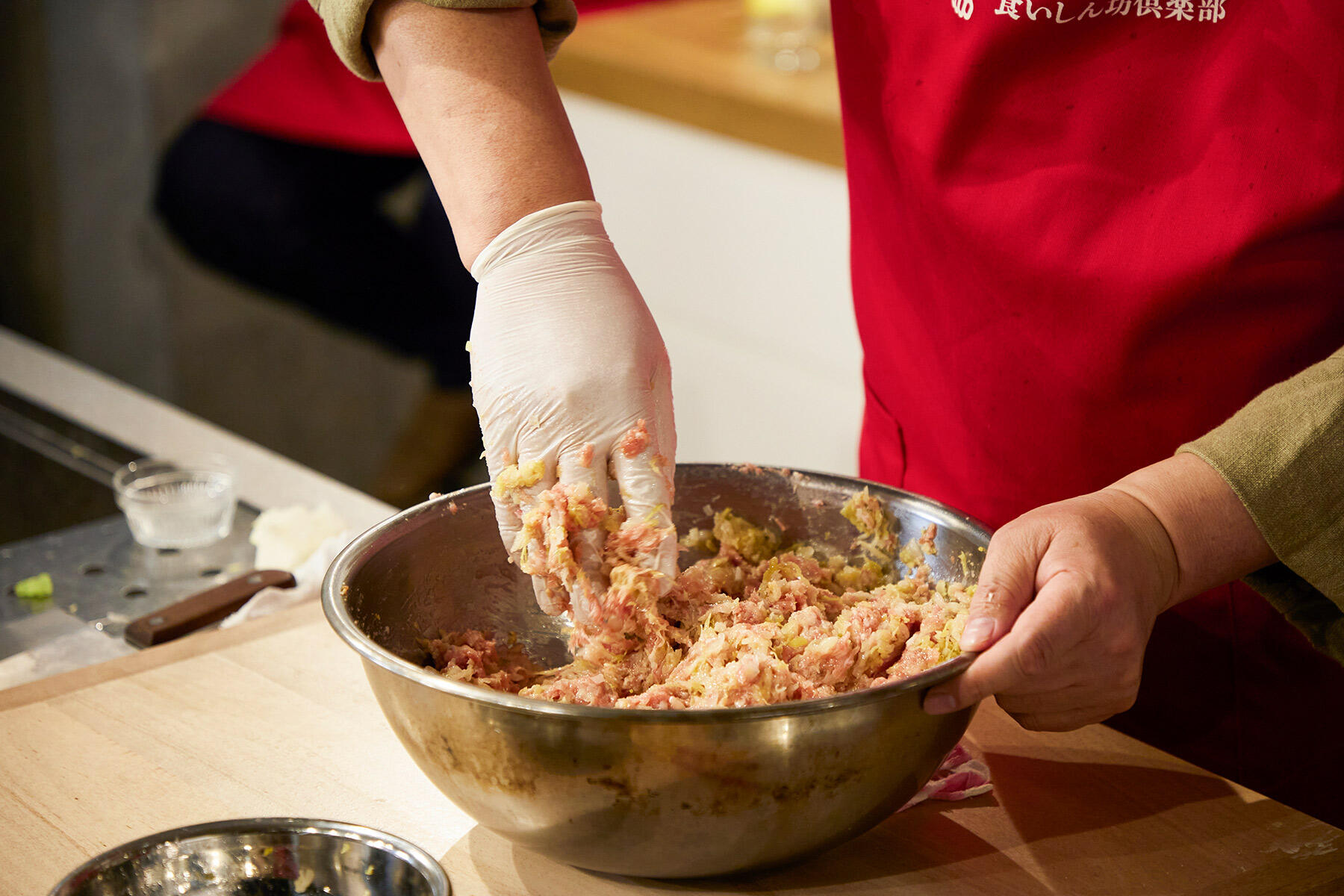 肉ダネをつくる