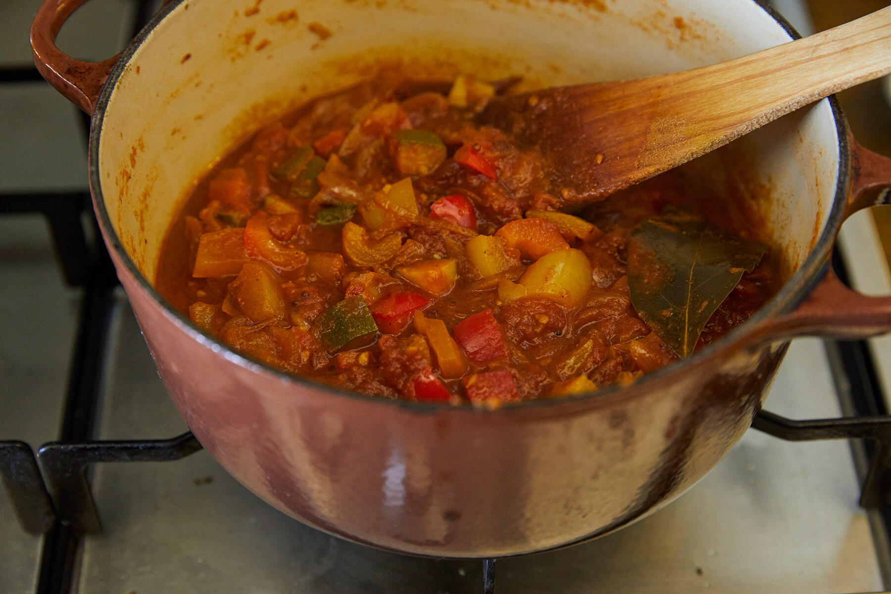 残りの野菜を加える