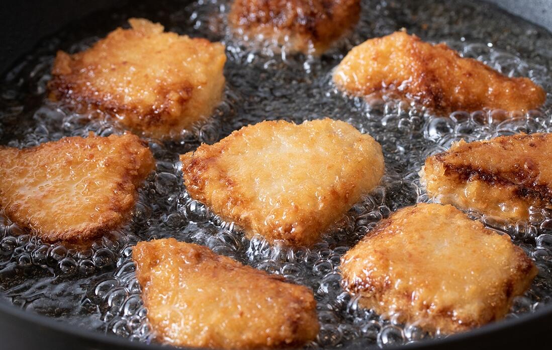 フライパンでまぐろの漬けカツ