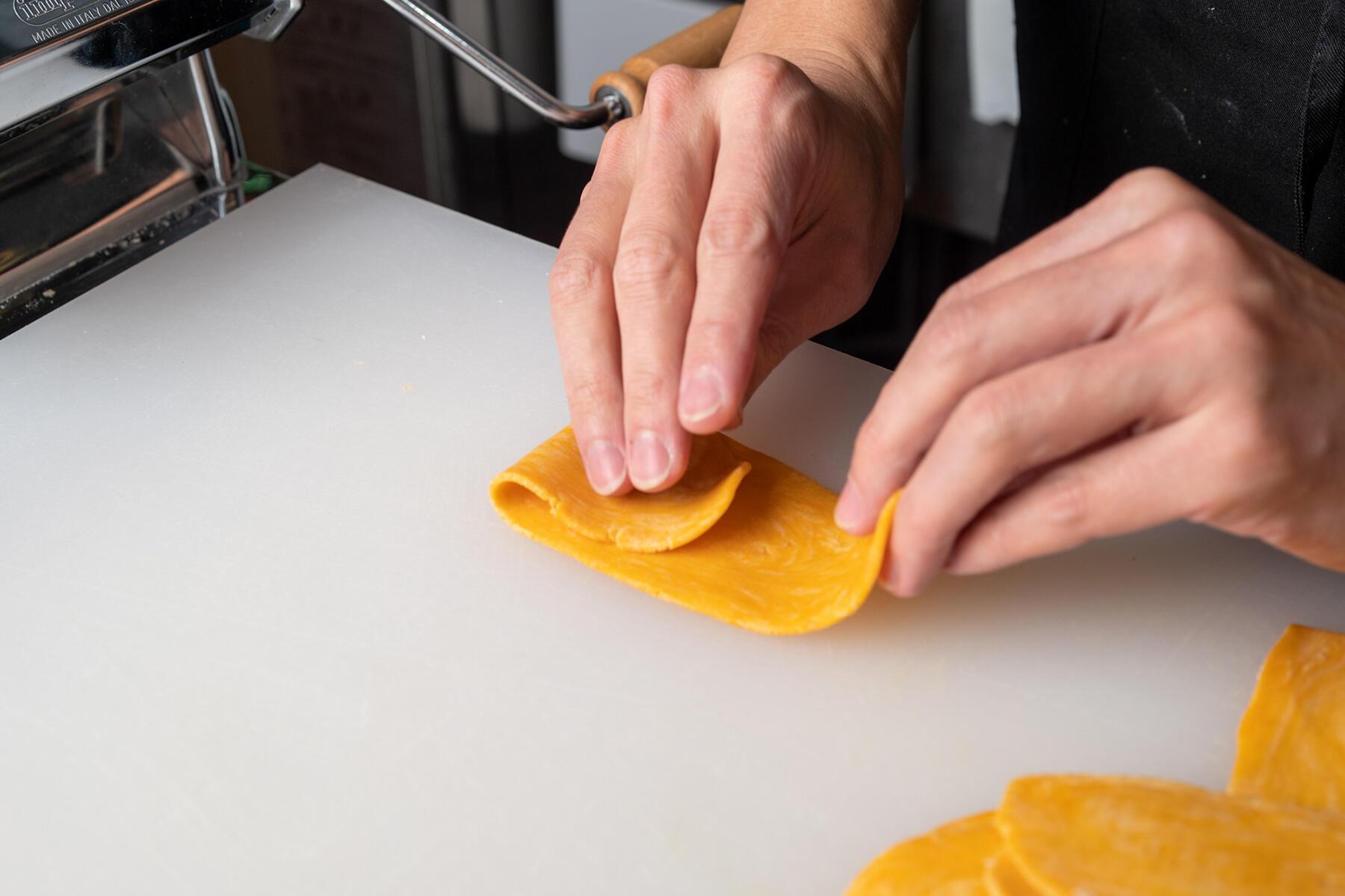 生地をなめらかにする