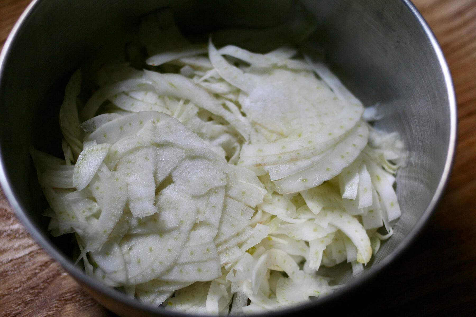 フェンネルの下準備