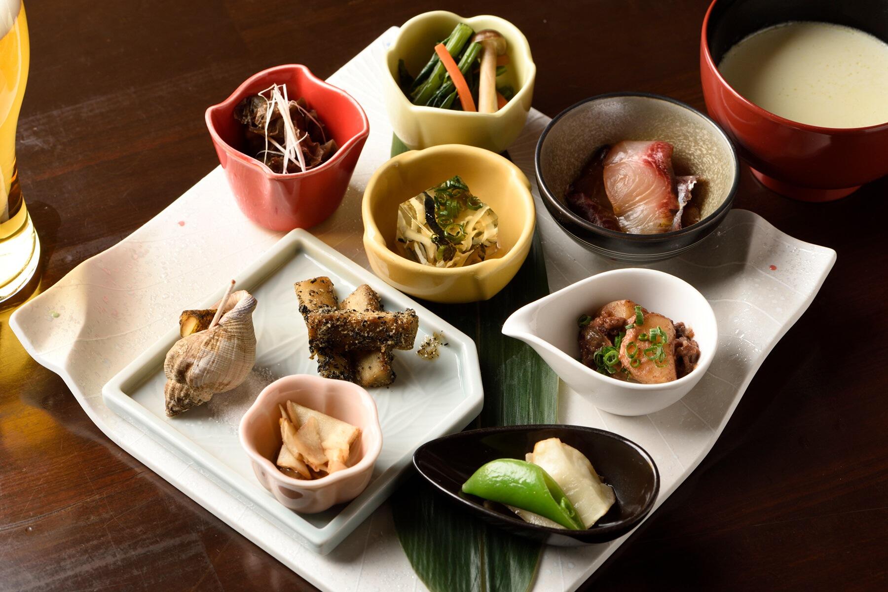 お通しプレート