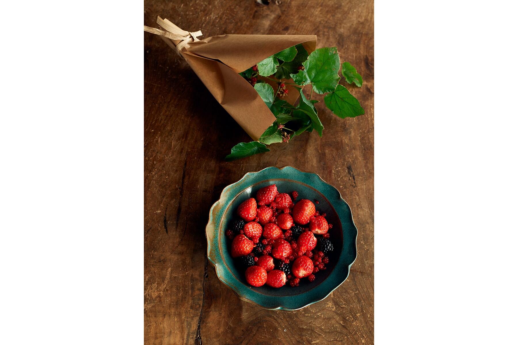 ミックスベリーのマリネ